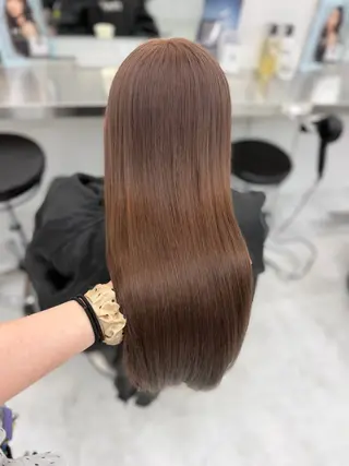 ロング カラー ヘアアレンジ 透明感カラー🎀 Anju/渋谷🎀のヘアスタイル