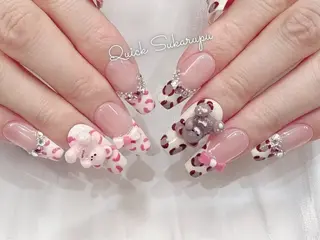 ロング Quick Sukarupuのネイルデザイン