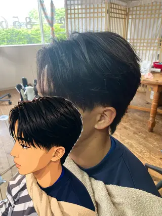 メンズ タカハシ ユウヤのヘアスタイル