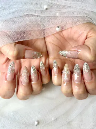 ネイル Queennail 北堀江megumiのネイルデザイン