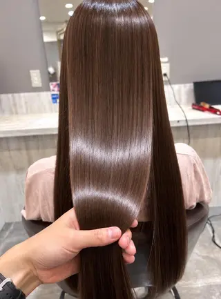ロング カラー パーマ 中山 賢人のヘアスタイル