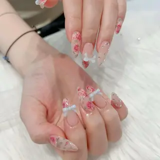 ネイル Sora  Nail 長さ出し専門店のネイルデザイン