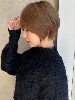 ショート カラー ショート、ボブの神✨ 峯朋也✂︎✨のヘアスタイル