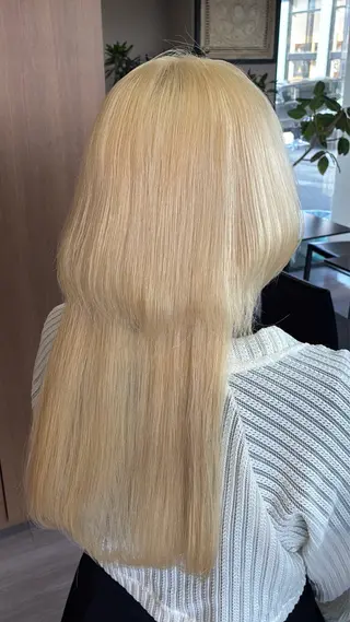 ロング カラー arika もえのヘアスタイル