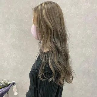 ロング カラー はちすか るかのヘアスタイル