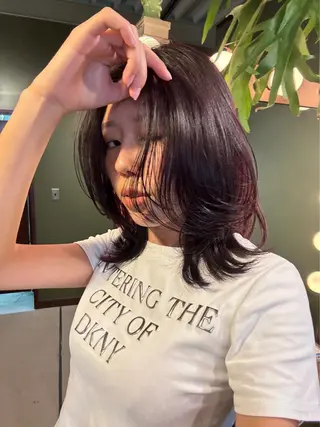 ミディアム カラー PATH-hair. storeのヘアスタイル