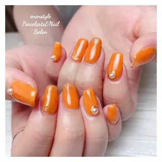 ミディアム ネイル 🐾enen style 🐾のネイルデザイン