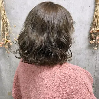 ミディアム カラー ヘアアレンジ Satsuki ✂︎♡のヘアスタイル