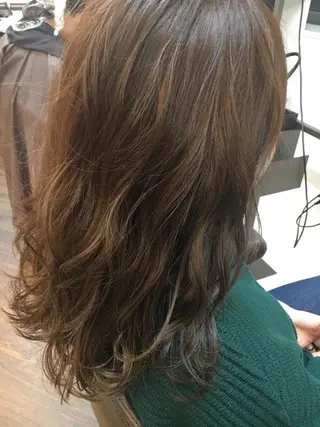 ミディアム YOFAhair芦屋 峰★カラーリストのヘアスタイル