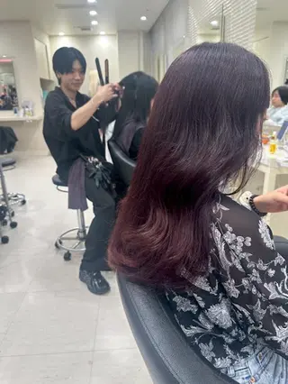 カラー 🪞official THREE 横浜🎀のヘアスタイル