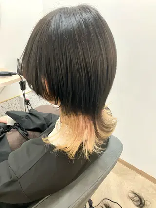 セミロング ウルフ・ハイレイヤー 🌟ナカノ・ユウヤのヘアスタイル
