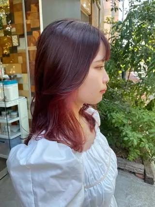 セミロング 鈴木 映美のヘアスタイル