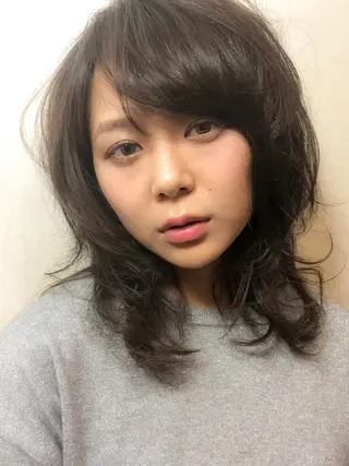 パーマ 佐々岡 亮介のヘアスタイル
