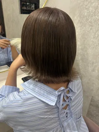 カラー 🎀古沢月渚🎀大宮 艶髪/ワンカラー/のヘアスタイル