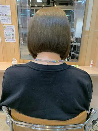 ショート カラー マンツーマン×半個室 まちだきょうすけのヘアスタイル