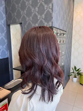 カラー 阿部 脩平のヘアスタイル