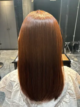 セミロング 縮毛矯正/レイヤー /まな⭐️のヘアスタイル