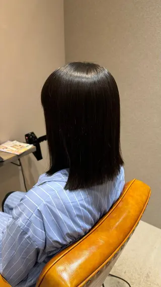 ミディアム 亀田 幸美のヘアスタイル