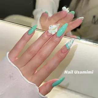 ネイル 本町NailUsaM imi MOMOKAのネイルデザイン