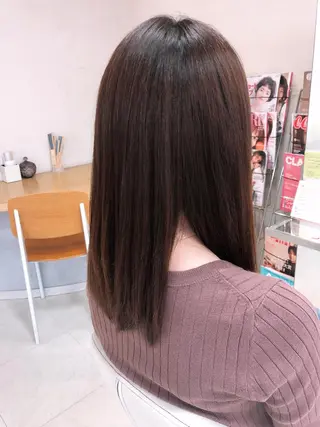 ミディアム 阿部 美咲のヘアスタイル