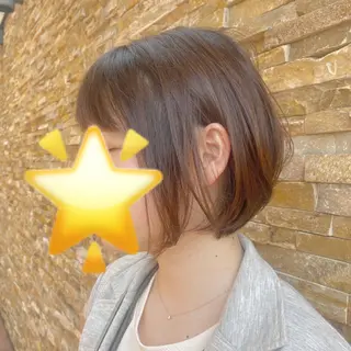 ショート 髪質改善/艶カラー /EisoAkariのヘアスタイル