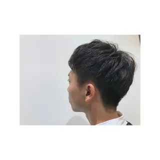 ショート メンズ くるくるパーマ aikoのヘアスタイル