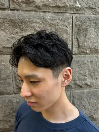 メンズ 札幌美容室ヴェリテ 渡邊 龍政のヘアスタイル