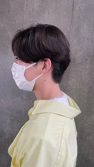 パーマ メンズ もりたみかこ 美容師お休み中のヘアスタイル