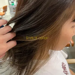 ミディアム カラー 🌷ショートレイヤー ヘッドスパ🌷鈴木のヘアスタイル