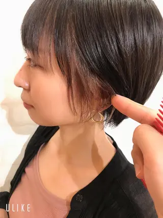 ショート drop/鶴見 /西巻大のヘアスタイル