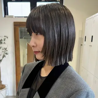 ミディアム カラー ショート/ボブ kyokaのヘアスタイル