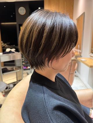 ショート 古川 永遠のヘアスタイル