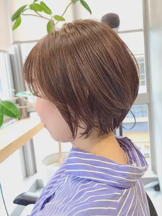 ショート 似合わせひなた🐥 elima調布のヘアスタイル