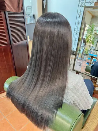 ロング カラー 石井 佑樹のヘアスタイル