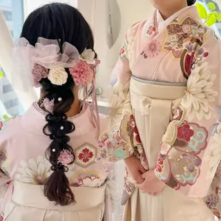 ヘアアレンジ 🤍髪質改善/酸熱× 艶カラー🤍🫧リサのヘアスタイル
