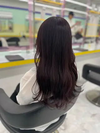 セミロング カラー ヘアアレンジ 【透明感×レイヤー】 🍃RIKU🍃のヘアスタイル