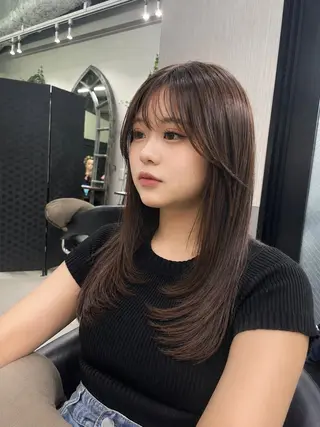 ロング 浅草🌿髪質改善 韓国風レイヤー小林のヘアスタイル