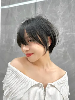 ショート 🍑韓国風レイヤー 🍑莉子のヘアスタイル