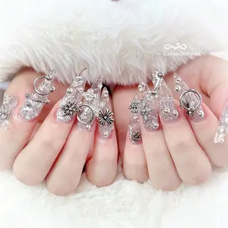 ネイル Lavender nail·中島公園のネイルデザイン