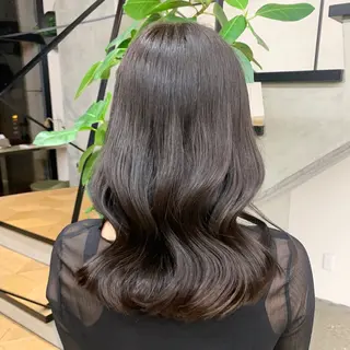 セミロング 韓国トレンド💓 阿部あんじゅのヘアスタイル