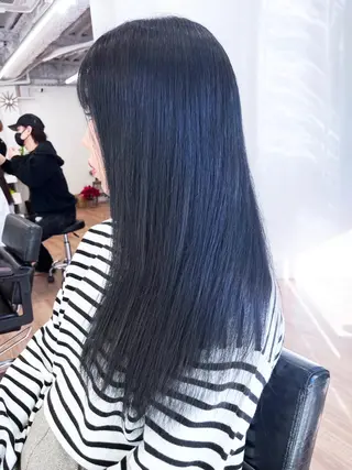 ロング カラー パーマ ヘアアレンジ メンズ キッズ ネイル マツエク・マツパ アイブロウ 渋谷レイヤーカット❌ 縮毛矯正専門/武田涼のヘアスタイル
