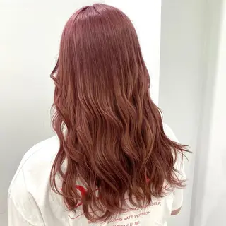 ロング カラー ヘアアレンジ 🫧モテる💗ダメー ジレスハイトーン🫧のヘアスタイル
