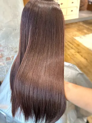 ロング カラー 銀座✨レイヤーカット 顔まわり/坂本亜裟海のヘアスタイル