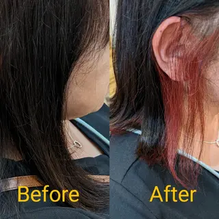 セミロング 【泉中央】CLASS 中村のヘアスタイル