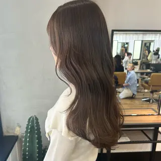 ロング カラー otoha✳︎ くすみ艶カラーのヘアスタイル