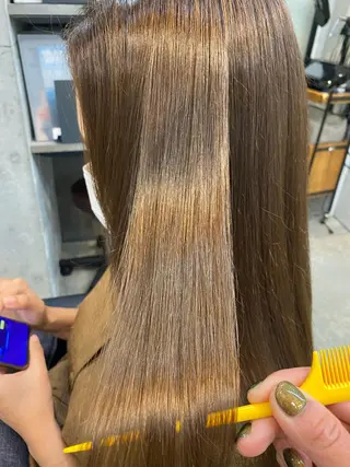 ロング やました もえかのヘアスタイル