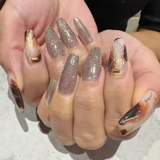 ネイル Ayu ꕤ︎︎。°⋆のネイルデザイン