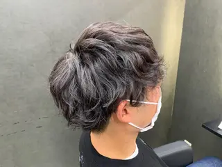 パーマ メンズ bateau よしきのヘアスタイル