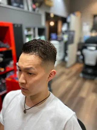 ショート 🔥無料メンズカット /パーマ🔥奥山のヘアスタイル