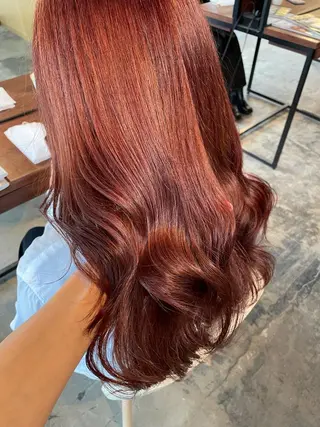 ロング カラー ヘアアレンジ メンズ キッズ ネイル マツエク・マツパ アイブロウ 透明感カラー/推しカ ラー☁️JURAのヘアスタイル